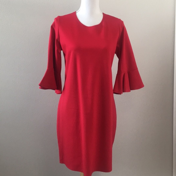 🌺HOST PICK🌺 Red Knit Maternity Dress- ONE LEFT - Picture 6 of 8